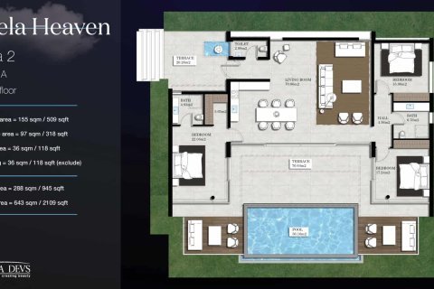 Villa à Koh Pha Ngan, Thaïlande 3 chambres № 166175 - photo 17