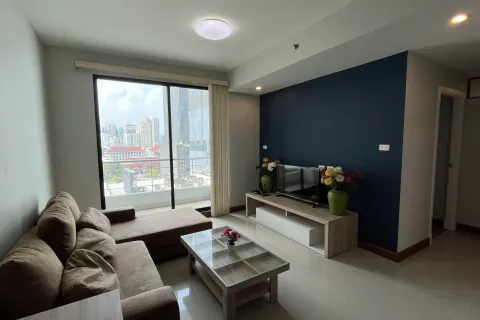 Кондоминиум с 2 спальнями в Ваттхане, Бангкок, Таиланд № 154964 - фото 2