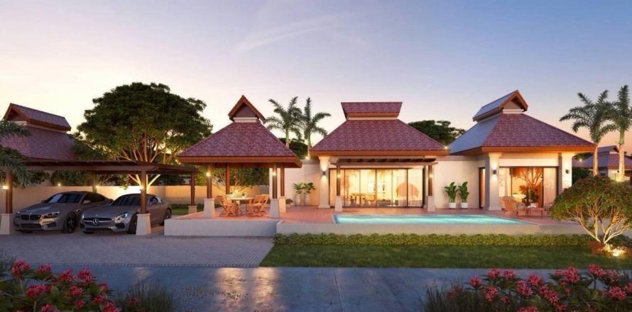 Villa in Hua Hin, Thailand 3 Schlafzimmer № 222608