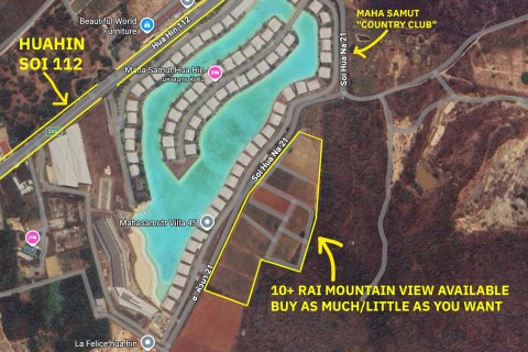 Land in Hua Hin, Thailand 16000 sq.m. № 147219 - photo 5