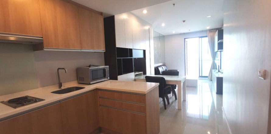 Кондоминиум с 1 спальней в Бангкоке, Таиланд № 143583