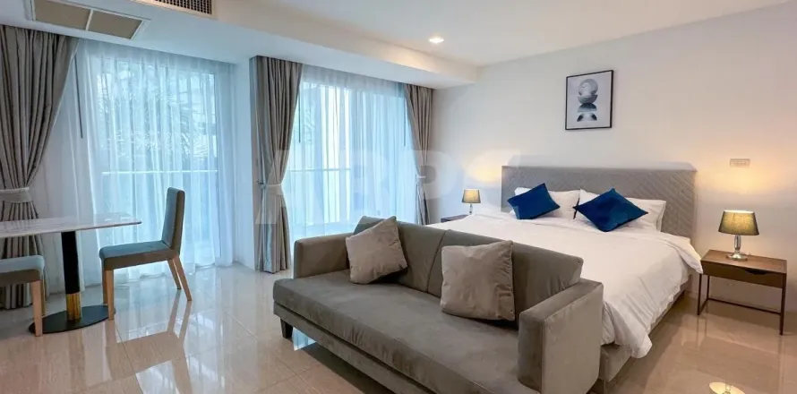 Estudio en el condominio en Pattaya, Tailandia № 211950