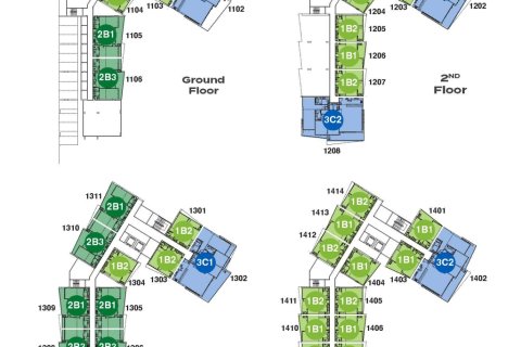 Condo à Bang Tao, Thaïlande, 3 chambres № 170108 - photo 17