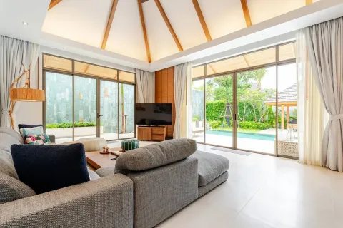 Дом в Банг Тао, Таиланд с 4 спальнями  № 172509 - фото 3