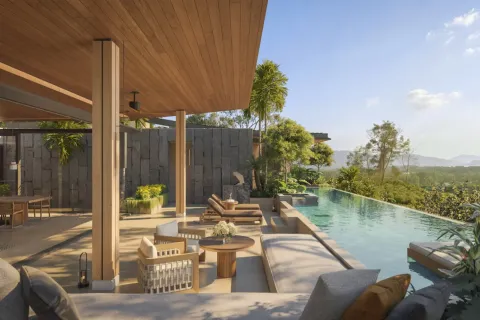 Villa sur Layan Beach, Thaïlande 4 chambres № 190839