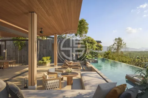 Villa sur Layan Beach, Thaïlande 4 chambres № 190839