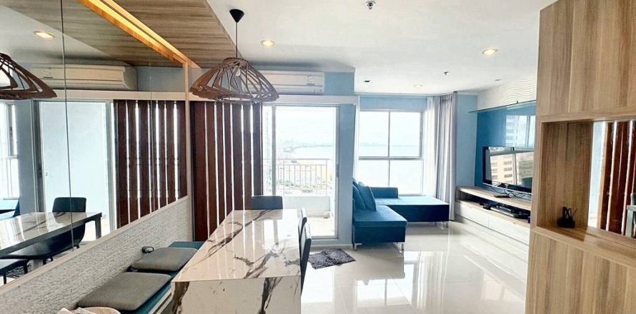 Condo à Bang Lamung, Thaïlande, 2 chambres  № 114312