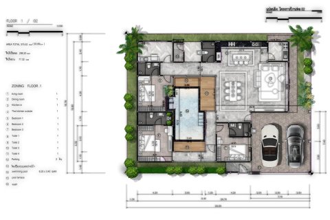 House in Bang Lamung, Thailand 3 bedrooms № 157601 - photo 13