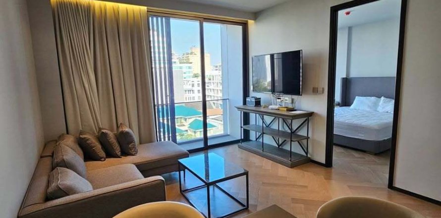 Студия в кондо в Ваттхане, Бангкок, Таиланд № 164610