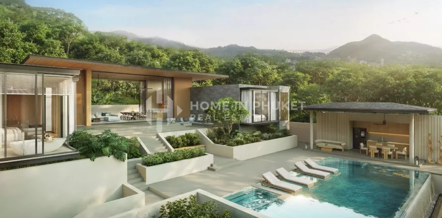 Дом в Камале, Таиланд с 5 спальнями  № 144547