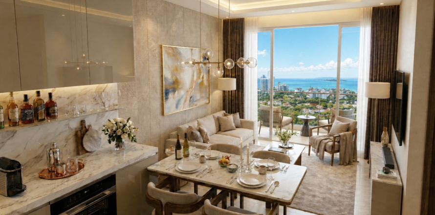 Studio in Pattaya, Thailand № 209209
