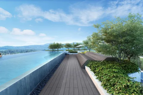 Wohnung in Phuket, Thailand 1 Schlafzimmer № 222737 - Foto 11