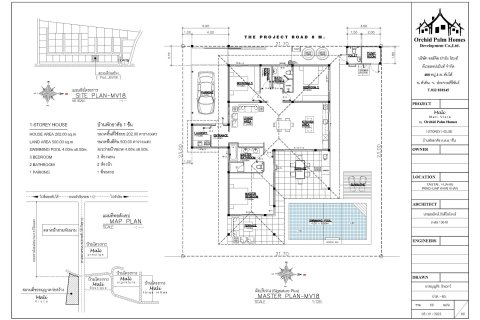 Villa in Hua Hin, Thailand 3 Schlafzimmer № 222733 - Foto 8