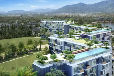 Wohnung in Phuket, Thailand 1 Schlafzimmer № 222736 - Foto 6