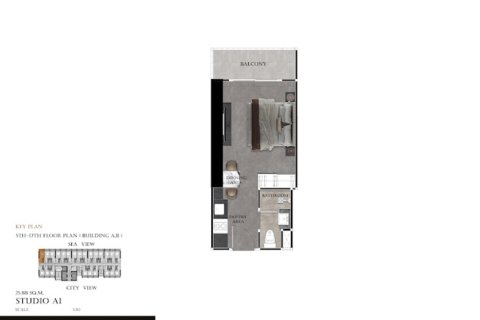 Studio in Pattaya, Thailand № 220717 - Foto 16