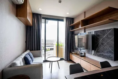 Studio dans le Condo à Watthana, Bangkok, Thaïlande  № 156262 - photo 1