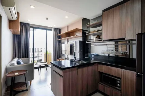 Studio dans le Condo à Watthana, Bangkok, Thaïlande  № 156262 - photo 3