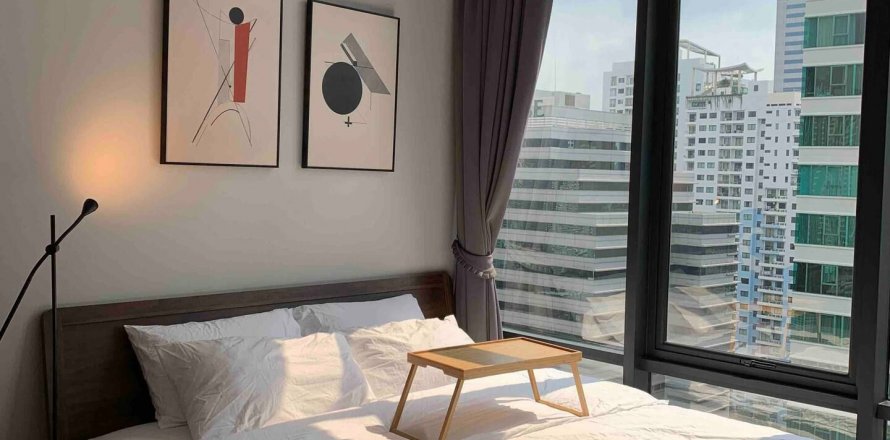 Студия в кондо в Ваттхане, Бангкок, Таиланд № 137572