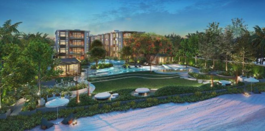 Квартира в Хуа Хине, Таиланд с 2 спальнями  № 152306