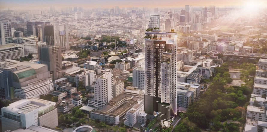 Condo à Bangkok, Thaïlande, 2 chambres  № 165459