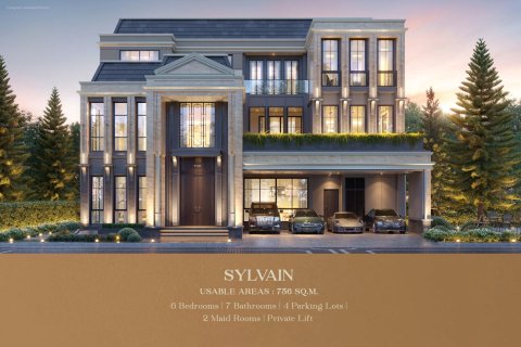 Villa à Bangkok, Thaïlande 6 chambres № 165458