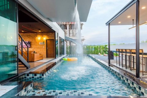 Вилла в Хуа Хине, Таиланд с 4 спальнями  № 156357 - фото 4