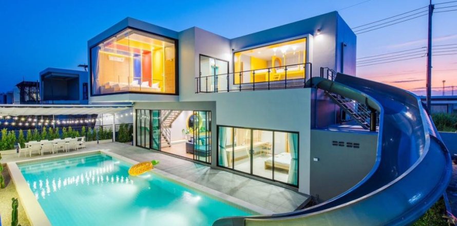 Вилла в Хуа Хине, Таиланд с 4 спальнями  № 156358