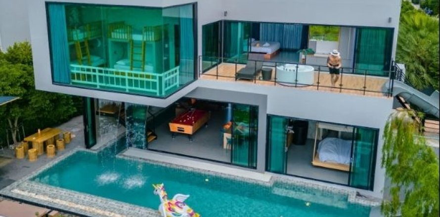 Вилла в Хуа Хине, Таиланд с 4 спальнями  № 148672