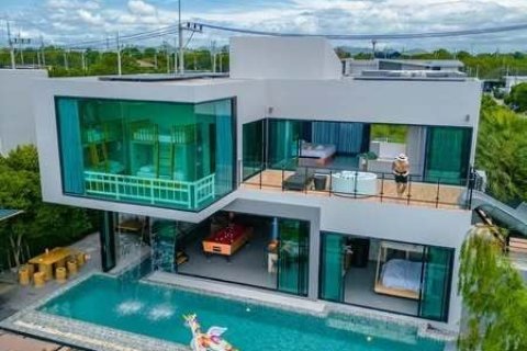 Вилла в Хуа Хине, Таиланд с 4 спальнями  № 148672 - фото 2