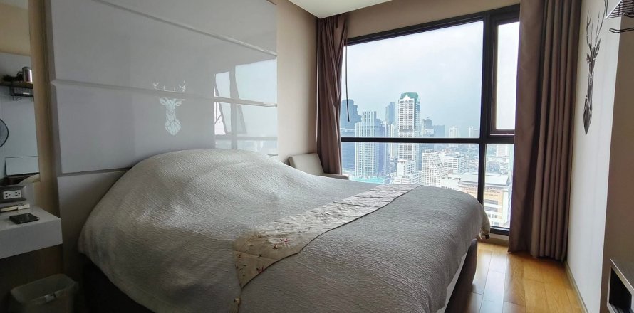 Studio dans le Condo à Bang Rak, Bangkok, Thaïlande  № 148668