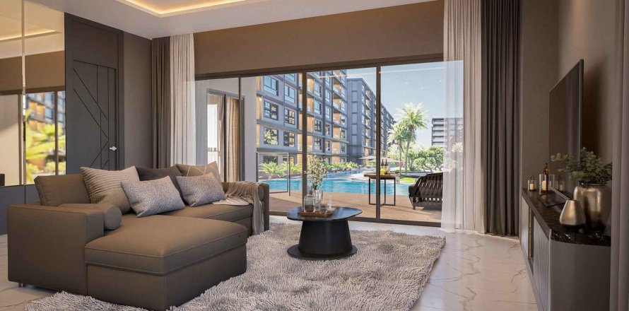 Квартира в Zenith Pattaya 2, Паттайя, Таиланд с 4 комнатами № 164866