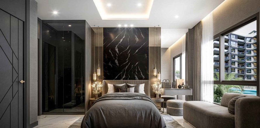 Квартира в Zenith Pattaya 2, Паттайя, Таиланд с 3 комнатами  № 164862