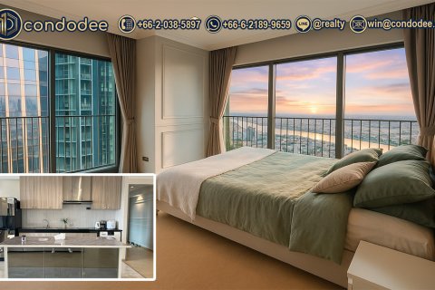 Condo à Khlong Toei, Bangkok, Thaïlande, 3 chambres № 201231 - photo 1