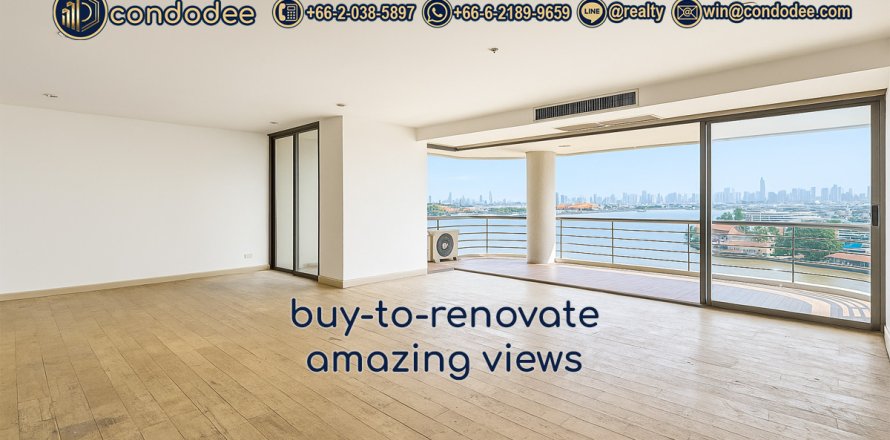 Condo à Bang Phlat, Bangkok, Thaïlande, 3 chambres № 201228
