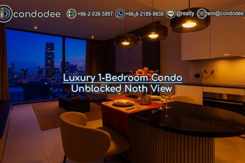 Condo à Bang Rak, Bangkok, Thaïlande, 1 chambre № 201229 - photo 1