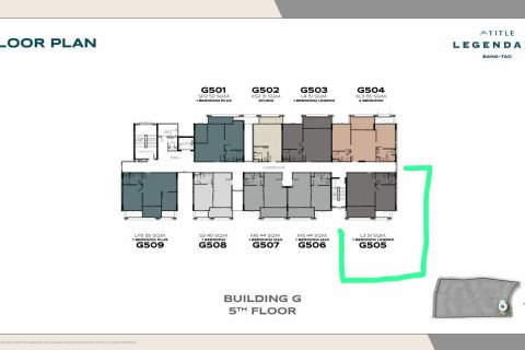 Студия в Пхукет, Таиланд № 135731 - фото 4