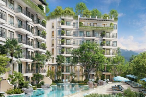 Квартира в Паттайе, Таиланд с 2 комнатами  № 134120 - фото 16