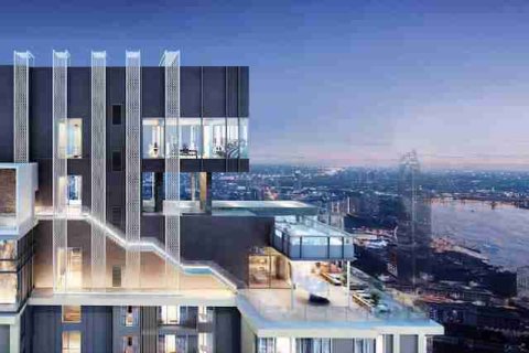 Condo in Thonburi, Bangkok, Thailand, 2 bedrooms  № 183586 - photo 3