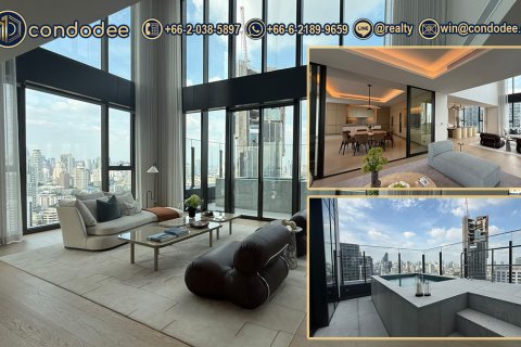 Condo in Khlong Toei, Bangkok, Thailand, 4 bedrooms № 201312