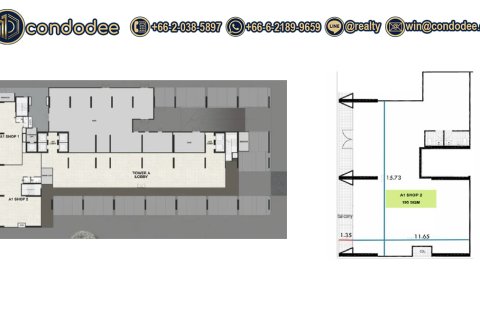Commercial property in Din Daeng, Bangkok, Thailand 195 sq.m. № 201315 - photo 2