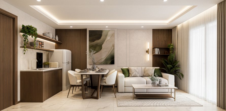 Apartamento de 2 habitaciones en Pattaya, Tailandia № 233649