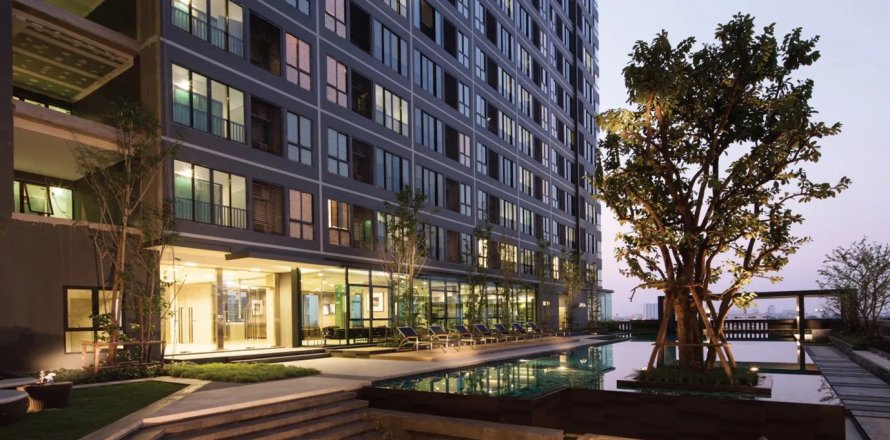 Studio dans le Condo à Bangkok, Thaïlande № 205428