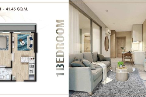 Condo in Pattaya, Thailand, 1 bedroom  № 203671 - photo 17