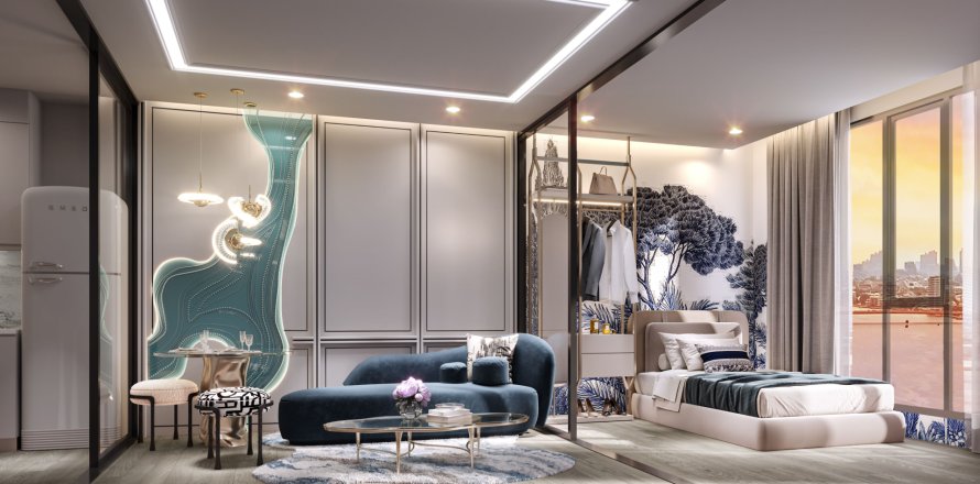 Condo in Khlong San, Bangkok, Thailand, 2 bedrooms  № 149255