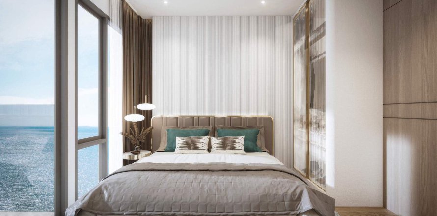 Appartement à Seaspire Jomtien, Pattaya, Thaïlande 2 chambres № 164886