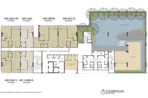 Eigentumswohnung in Khlong Toei, Bangkok, Thailand, 2 Schlafzimmer № 217606 - Foto 16