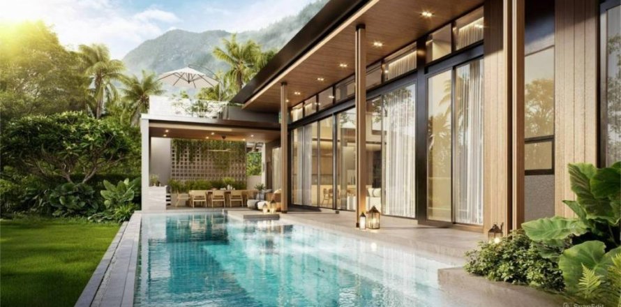 Вилла в Банг Тао, Таиланд с 3 спальнями № 135249