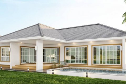 Вилла в Хуа Хине, Таиланд с 3 спальнями № 135251 - фото 1