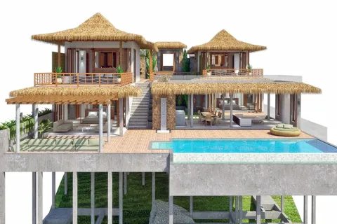 Villa on Chaweng Beach, Ko Samui, Thailand 4 bedrooms № 175607 - photo 6