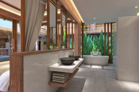 Villa on Chaweng Beach, Ko Samui, Thailand 4 bedrooms № 175607 - photo 5
